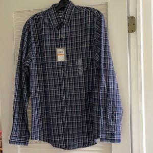 Van Heusen Men’s S Button Down Long Sleeve Shirt